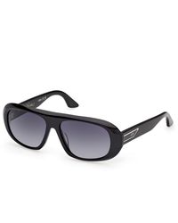 Gcds - Gd0067 Giuliano 01B Sunglasses Acetate Smoke Squared Normal - Lyst