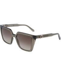 Ferragamo - Sf2058Se 320 Sunglasses Squared Normal - Lyst