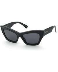 Nina Ricci - Snr434 700 Sunglasses Acetate Smoke Cat Eye Normal - Lyst