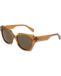Liu Jo - Lj809S 200 Sunglasses Bio-Inject Marrone Squared Normal - Lyst