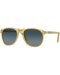 Persol - Po9649S 204/S3 Sunglasses Plastic Pilot Polarized Shaded - Lyst