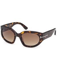 Tom Ford - Ft1313 Arizona-02 52F Sunglasses Acetate Squared Normal - Lyst