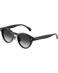 Moncler - Me6017D Ember 30013C Sunglasses Acetate Round Normal Nuanced - Lyst