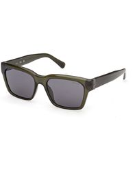 Guess - Gu00299 96A Sunglasses Injected Smoke Squared Normal - Lyst
