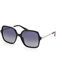 Guess - Gu7845 01D Sunglasses Injected Smoke Squared Polarized - Lyst