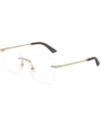 Jimmy Choo - Jc2020B 3017 Optical Frames Metal Transparent Squared Normal - Lyst