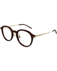Gucci - Gg1734Ok 002 Optical Frames Acetate Transparent Round - Lyst
