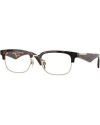 Burberry - Be2424D 3002 Optical Frames Injected Transparent Squared Normal - Lyst