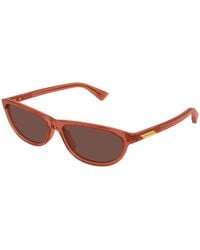 Bottega Veneta - Bv1497S 004 Sunglasses Acetate Cat Eye - Lyst