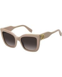 Marc Jacobs - Marc 811/S 10A/Ha Sunglasses Acetate Squared Normal Shaded - Lyst