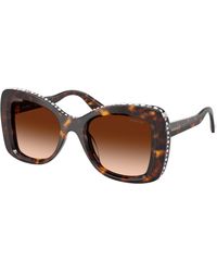 Swarovski - Sk6062U 109474 Sunglasses Acetate Butterfly Normal Nuanced - Lyst