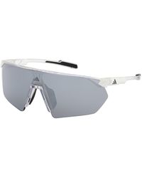 adidas Originals - Sp0076 26C Sunglasses Injected Smoke Mask Normal - Lyst