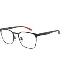 Emporio Armani - Ea1135D 3001 Optical Frames Metal Pillow Normal - Lyst