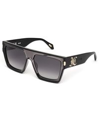 Just Cavalli - Sjc107V 04Gt Sunglasses Acetate Smoke Squared Normal Shaded - Lyst