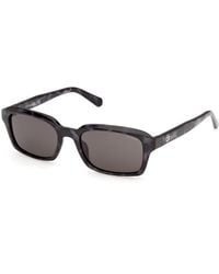 Guess - Gu00365 92A Sunglasses Injected Smoke Squared Normal - Lyst