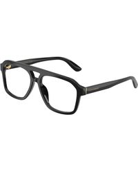Dolce & Gabbana - Dg3452 501 Optical Frames Acetate Transparent Pilot Normal - Lyst