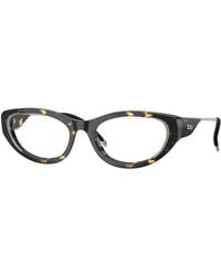 DIESEL - Dl4004 2017 Optical Frames Acetate Cat Eye Normal - Lyst