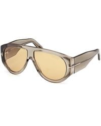 Tom Ford - Ft1044 Bronson 93E Sunglasses Acetate Pilot Photochromic - Lyst