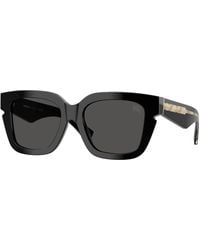 Burberry - Be4453 300187 Sunglasses Acetate Squared Normal - Lyst