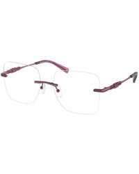 Michael Kors - Mk3078 Giverny 1015 Optical Frames Metal Transparent Squared Normal - Lyst