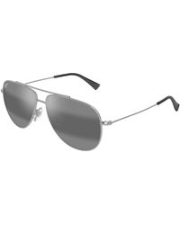 Maui Jim - Mj0589S 001 Sunglasses Metal Pilot - Lyst