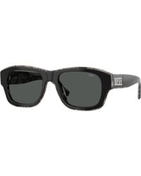 DIESEL - Dl2020U 206887 Sunglasses Acetate Squared Normal - Lyst