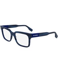 KARL LAGERFELD - Kl6173 261 Optical Frames Acetate Squared Normal - Lyst