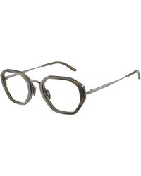 Giorgio Armani - Ar7282 6304 Optical Frames Acetate Geometric Normal - Lyst