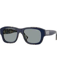 DIESEL - Dl2020U 2070/1 Sunglasses Acetate Squared Normal - Lyst
