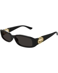 Gucci - Gg1661S 001 Sunglasses Injected Squared - Lyst
