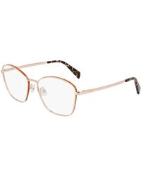 Liu Jo - Lj2173 770 Optical Frames Metal Squared Normal - Lyst