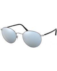 Ralph Lauren - Rl7076 934130 Sunglasses Metal Pantos Mirror - Lyst