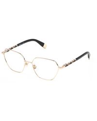 Furla - Vfu834 300 Optical Frames Metal Butterfly - Lyst