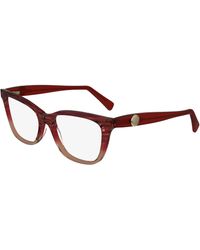 Longchamp - Lo2744 606 Optical Frames Acetate Squared Normal Normal - Lyst