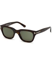 Tom Ford - Ft0237 Snowdon 52N Sunglasses Acetate Squared Normal - Lyst