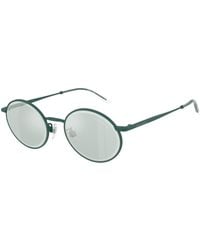 Giorgio Armani - Ar6170 339265 Sunglasses Metal Light Round Mirrored - Lyst