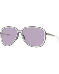 Oakley - Oo4129 Split Time 412929 Sunglasses Metal Round Normal - Lyst