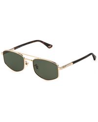Police - Splq84 New Crossroads 3 300 Sunglasses Metal Geometric Anti-Glare - Lyst