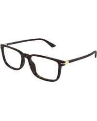 Montblanc - Mb0437O 007 Optical Frames Acetate Transparent Squared - Lyst