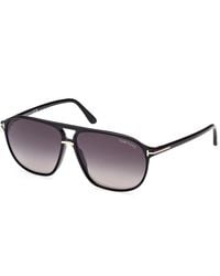 Tom Ford - Ft1026 Bruce 01B Sunglasses Acetate Squared Normal Shaded - Lyst