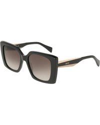 Liu Jo - Lj819S 001 Sunglasses Acetate Squared Normal Shaded - Lyst