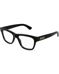 Gucci - Gg1795O 003 Optical Frames Acetate Transparent Squared - Lyst