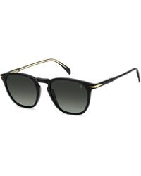 David Beckham - Db 1160/S 807/Lb Sunglasses Acetate Squared Polarized Shaded - Lyst