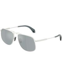 Moncler - Me4014 Vitessa 10046G Sunglasses Steel Pilot Normal - Lyst