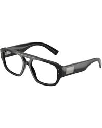 Dolce & Gabbana - Dg3406 2820 Optical Frames Acetate Pilot Normal - Lyst