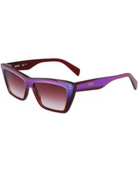Liu Jo - Lj802S 435 Sunglasses Acetate Squared Normal - Lyst