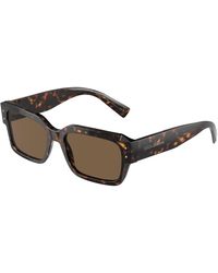 Dolce & Gabbana - Dg4460 502/73 Sunglasses Acetate Squared Normal - Lyst