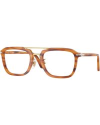 Persol - Po0204V 960 Optical Frames Acetate Squared Normal - Lyst