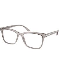 Prada - Pr 14Wv 10J1O1 Optical Frames Acetate Squared Normal - Lyst