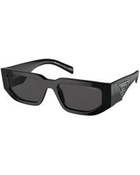 Prada - Pr 09Zs 1Ab5S0 Sunglasses Acetate Squared Normal - Lyst